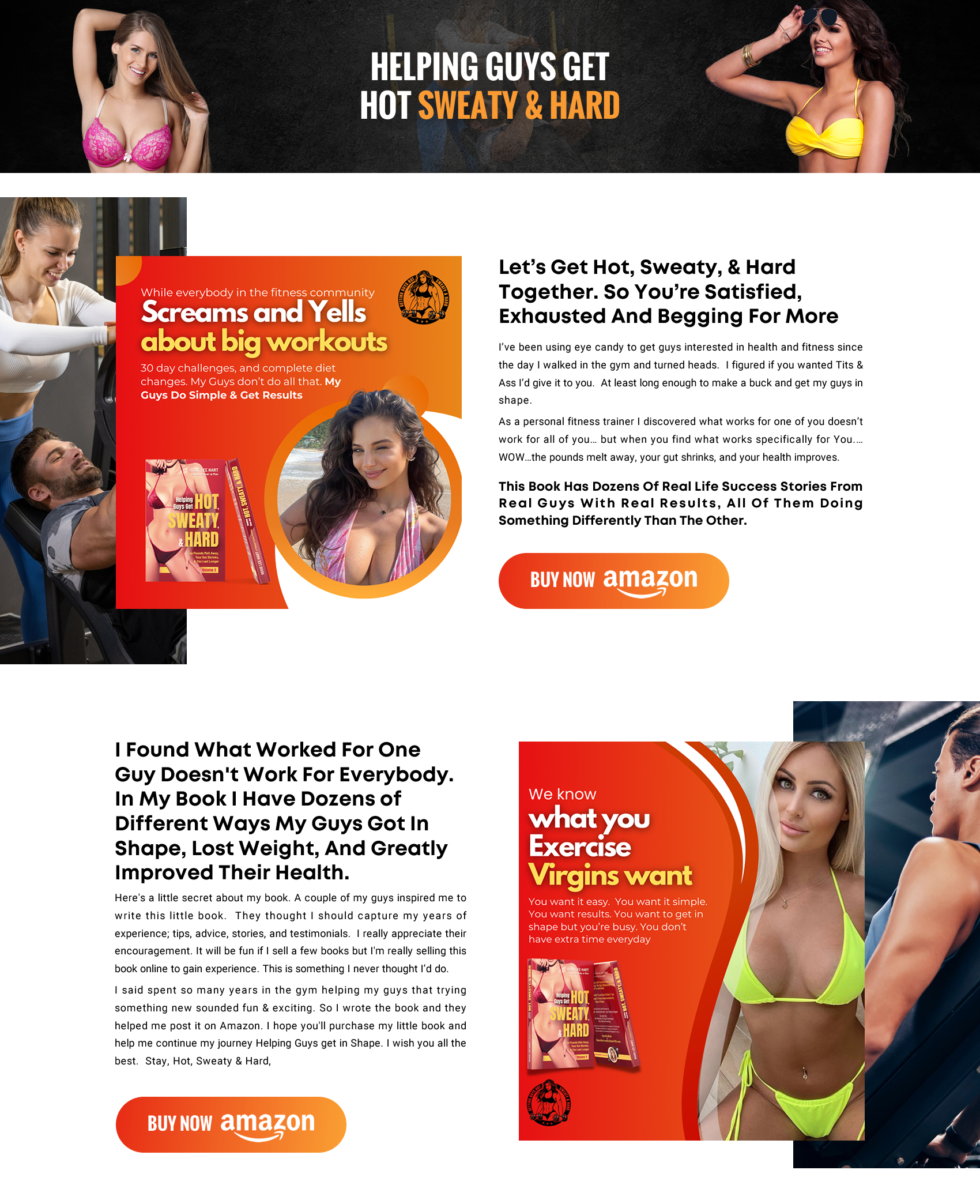 Diseño Web por Sbss para Rosie Lee Hart Fitness for Men | Diseño #31767182
