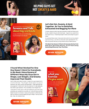 Web Design by Sbss for Rosie Lee Hart Fitness for Men | Design: #31767182