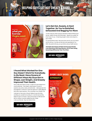 Web Design by Sbss for Rosie Lee Hart Fitness for Men | Design: #31767183