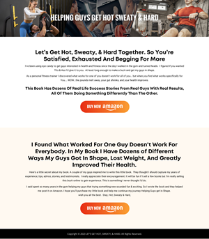 Web Design by Sbss for Rosie Lee Hart Fitness for Men | Design: #31767184