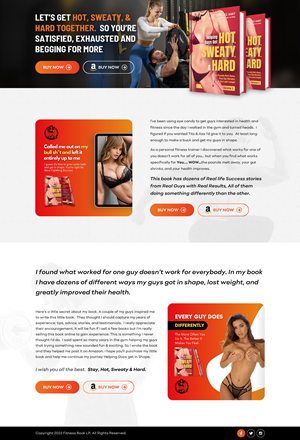 Web Design by Sbss for Rosie Lee Hart Fitness for Men | Design: #31768537