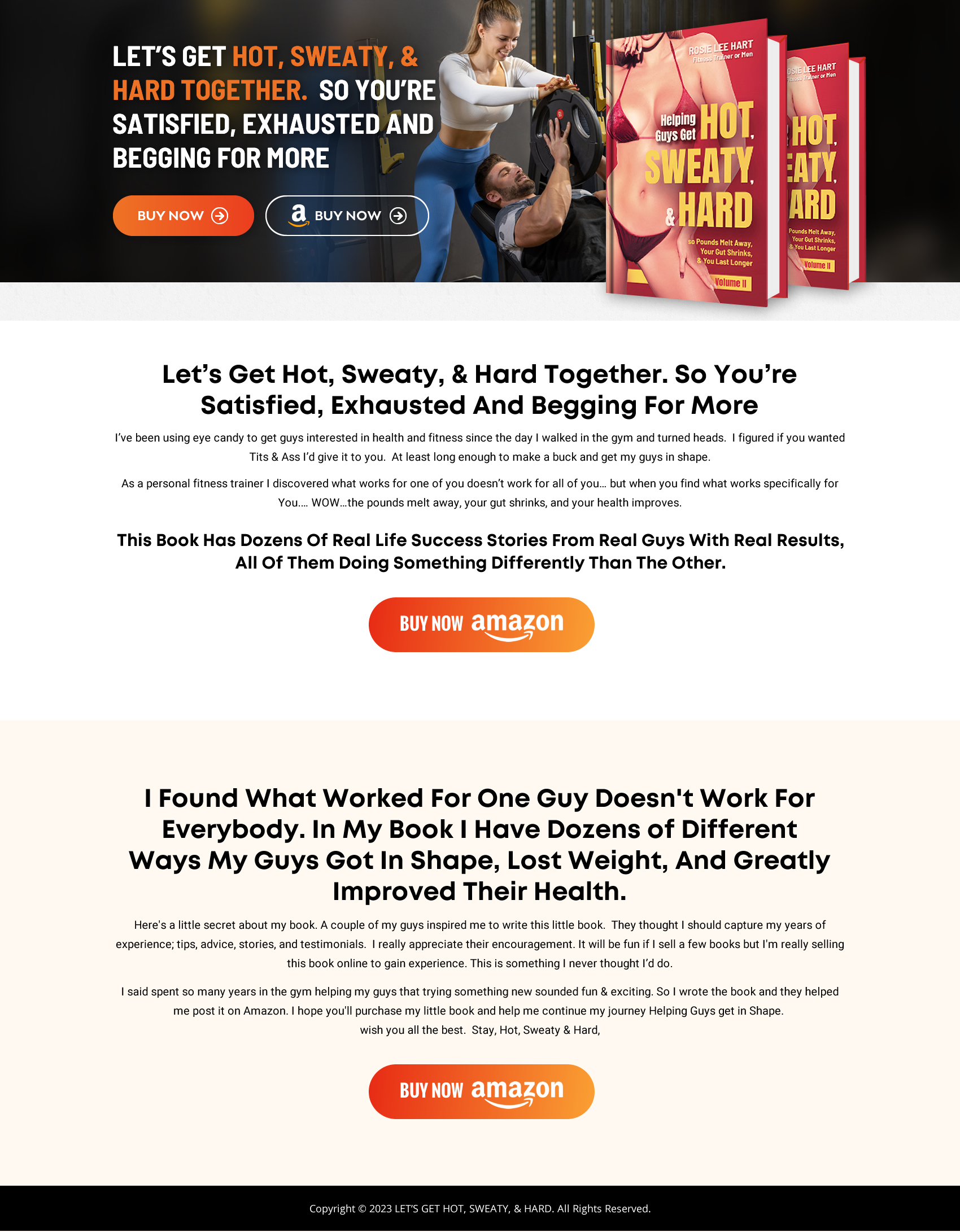 Diseño Web por Sbss para Rosie Lee Hart Fitness for Men | Diseño #31769657