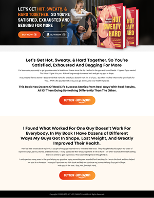 Web Design by Sbss for Rosie Lee Hart Fitness for Men | Design: #31769657