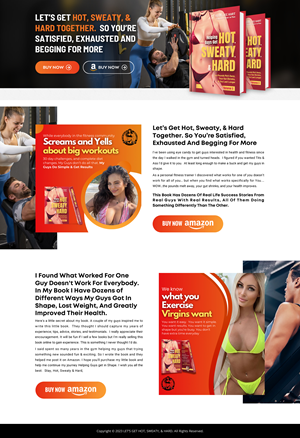 Web Design by Sbss for Rosie Lee Hart Fitness for Men | Design: #31769658