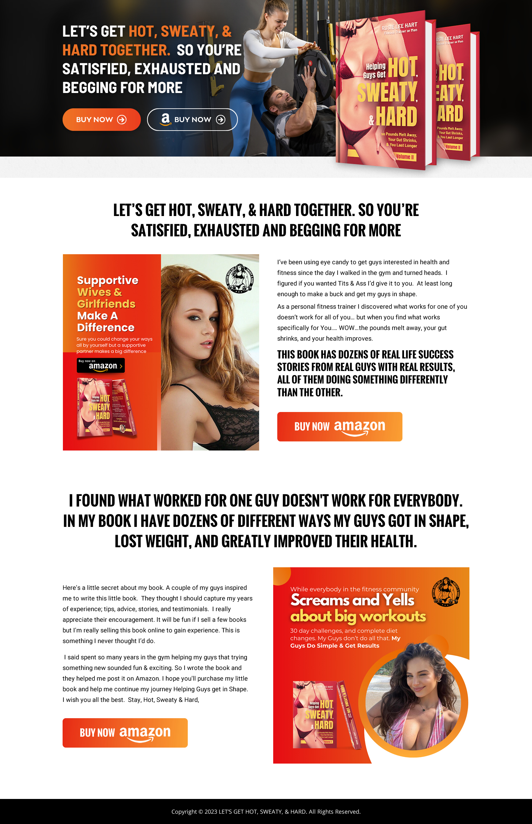Web Design by Sbss for Rosie Lee Hart Fitness for Men | Design #31769660