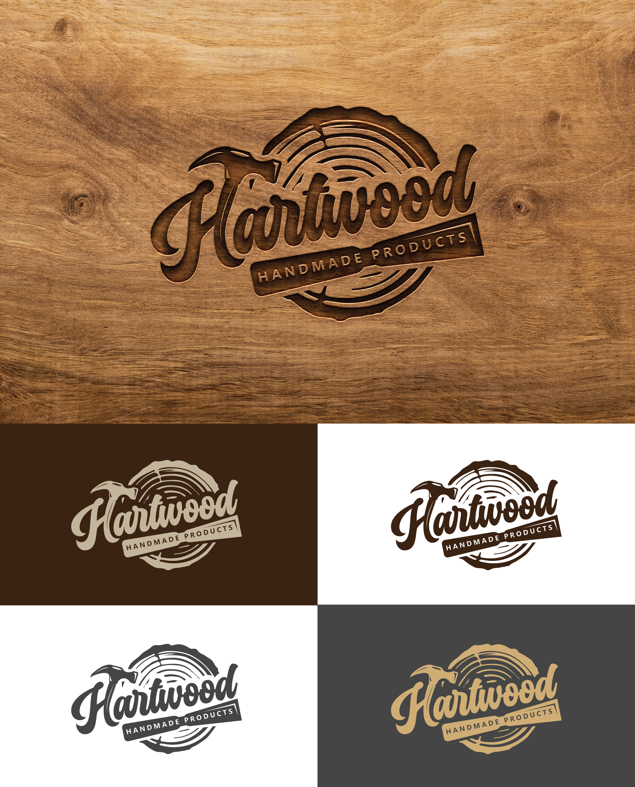 Logo-Design von StromDesignHub für The Hartwood Co. | Design #31750860