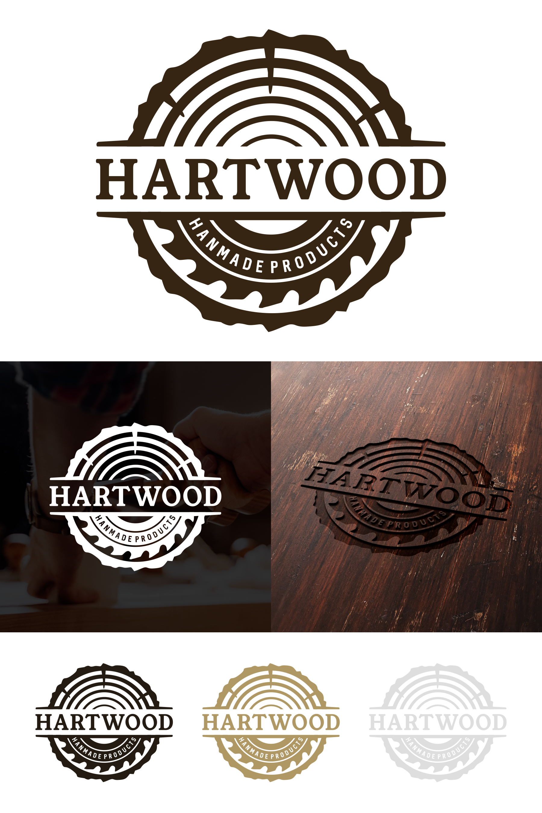 Diseño de Logo por Aezakmi para The Hartwood Co. | Diseño #31777410