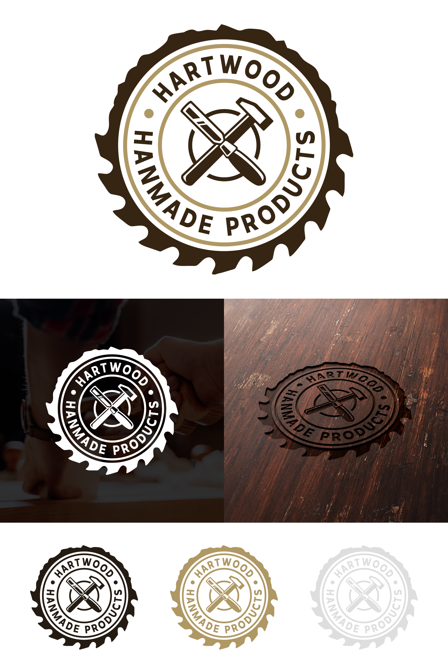 Logo-Design von Aezakmi für The Hartwood Co. | Design #31777411