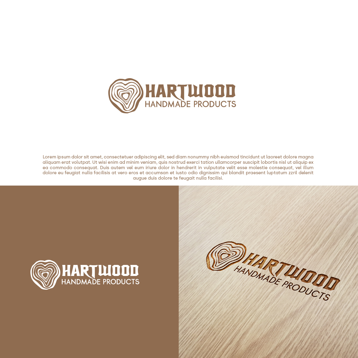 Diseño de Logo por DesignSNW para The Hartwood Co. | Diseño #31798718