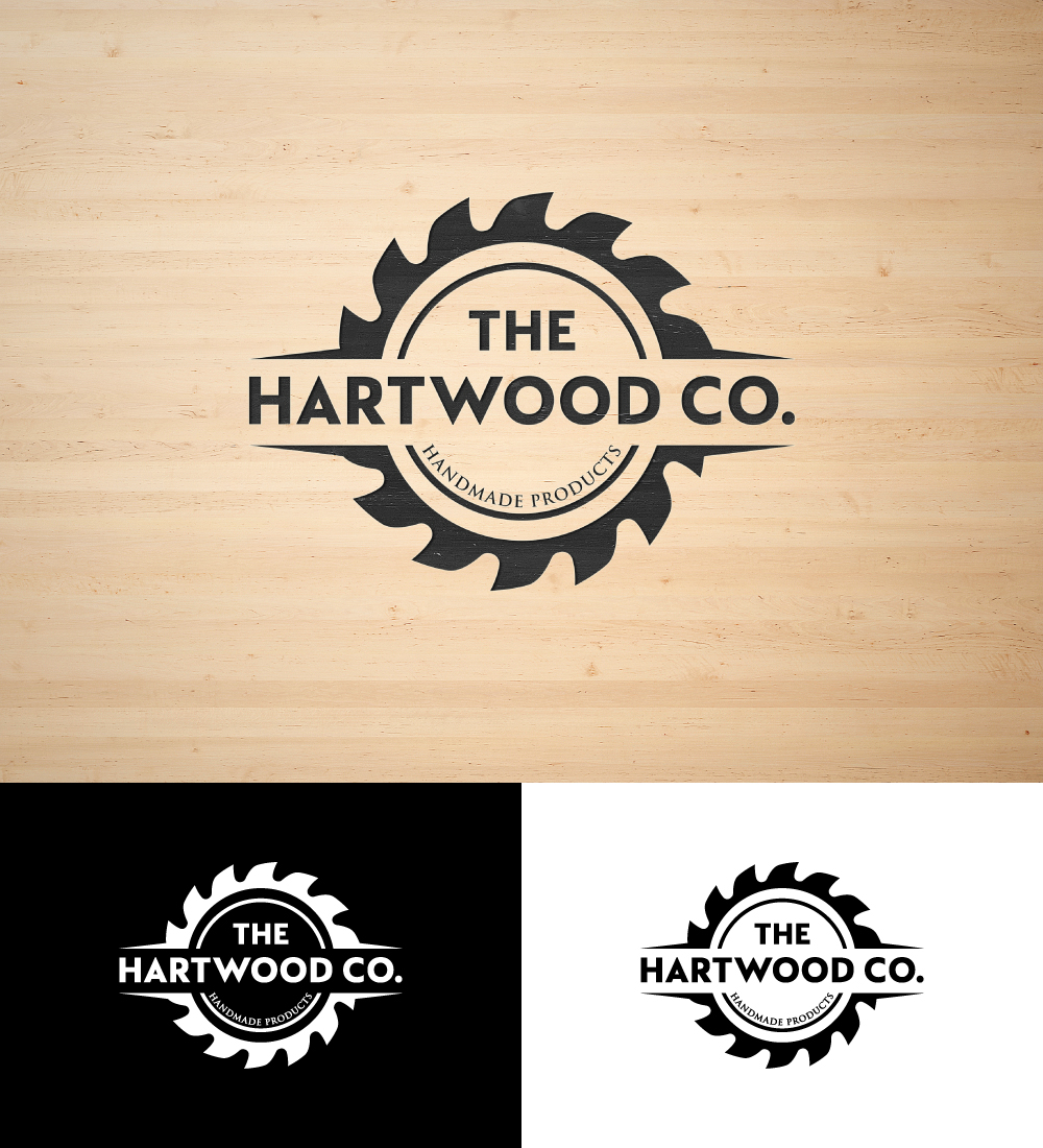 Diseño de Logo por Visionarydexiner para The Hartwood Co. | Diseño #31771362