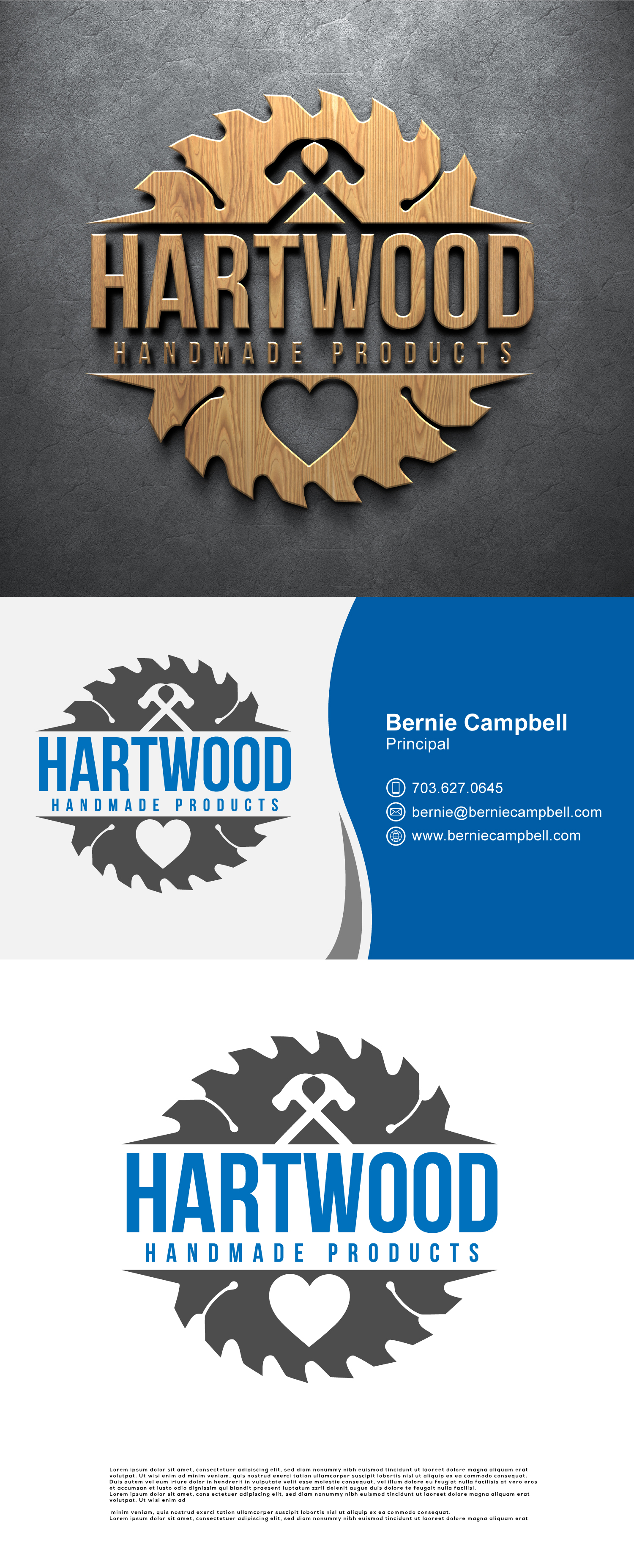 Logo Design by 100%design for The Hartwood Co. | Design #31755838
