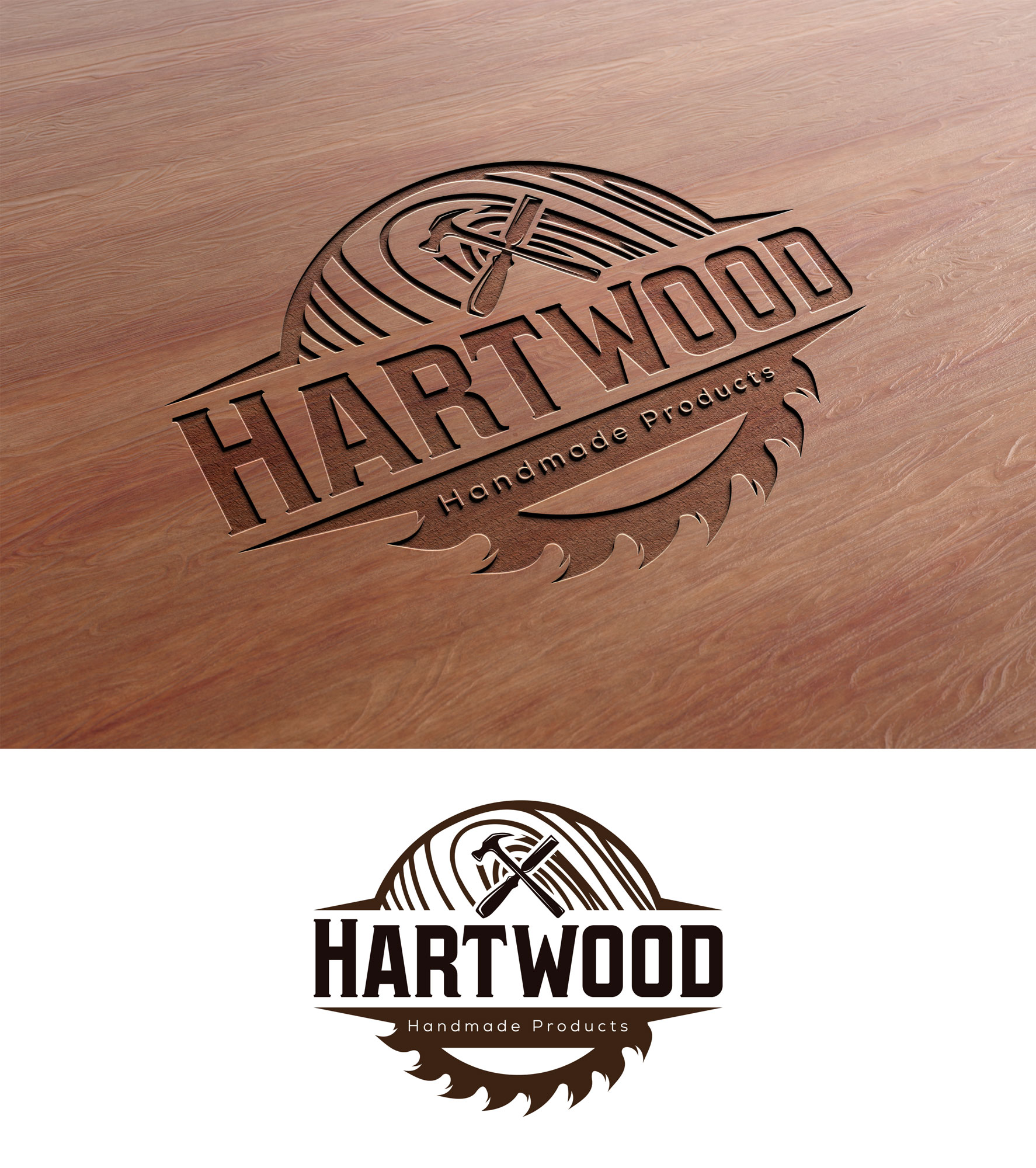 Logo Design by Impressive Solutions for The Hartwood Co. | Design #31750490