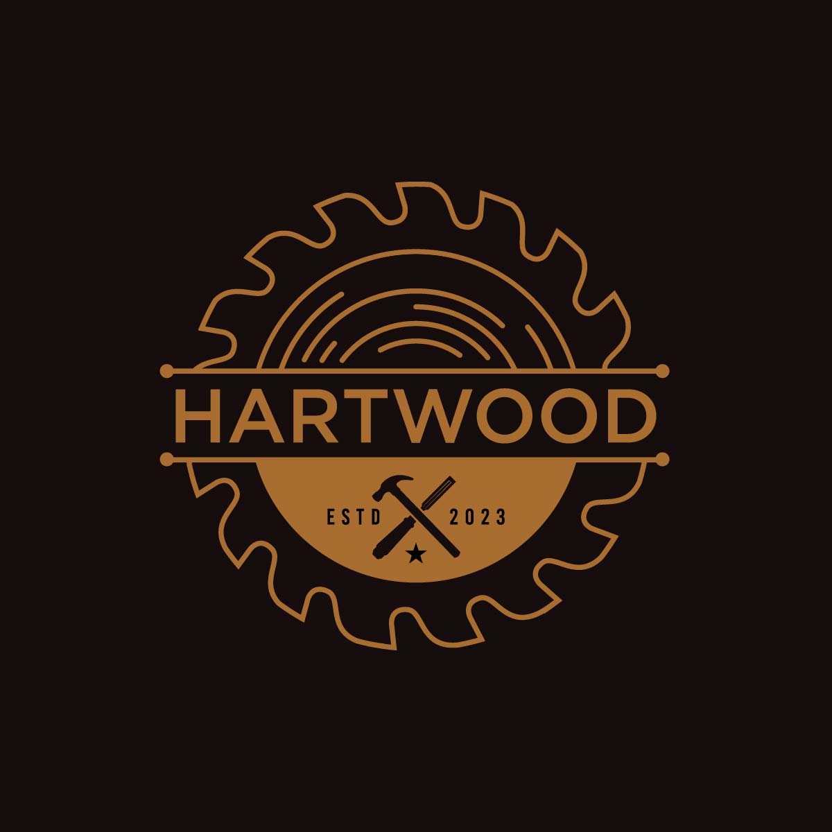 Diseño de Logo por fly  design para The Hartwood Co. | Diseño #31750794