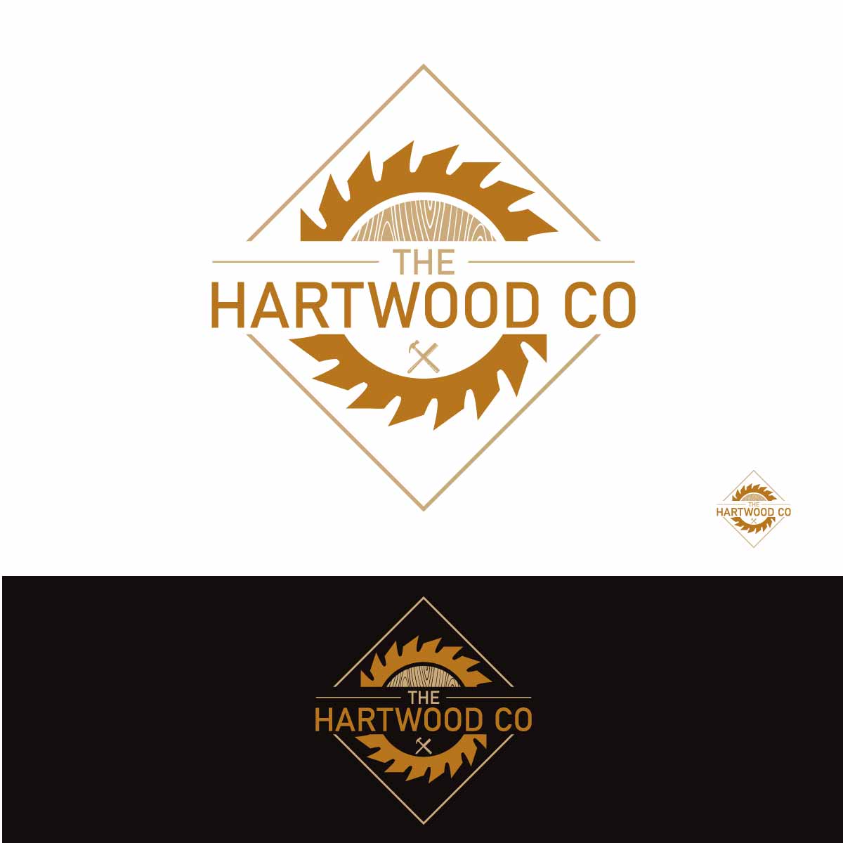 Diseño de Logo por DesignLima para The Hartwood Co. | Diseño #31758463