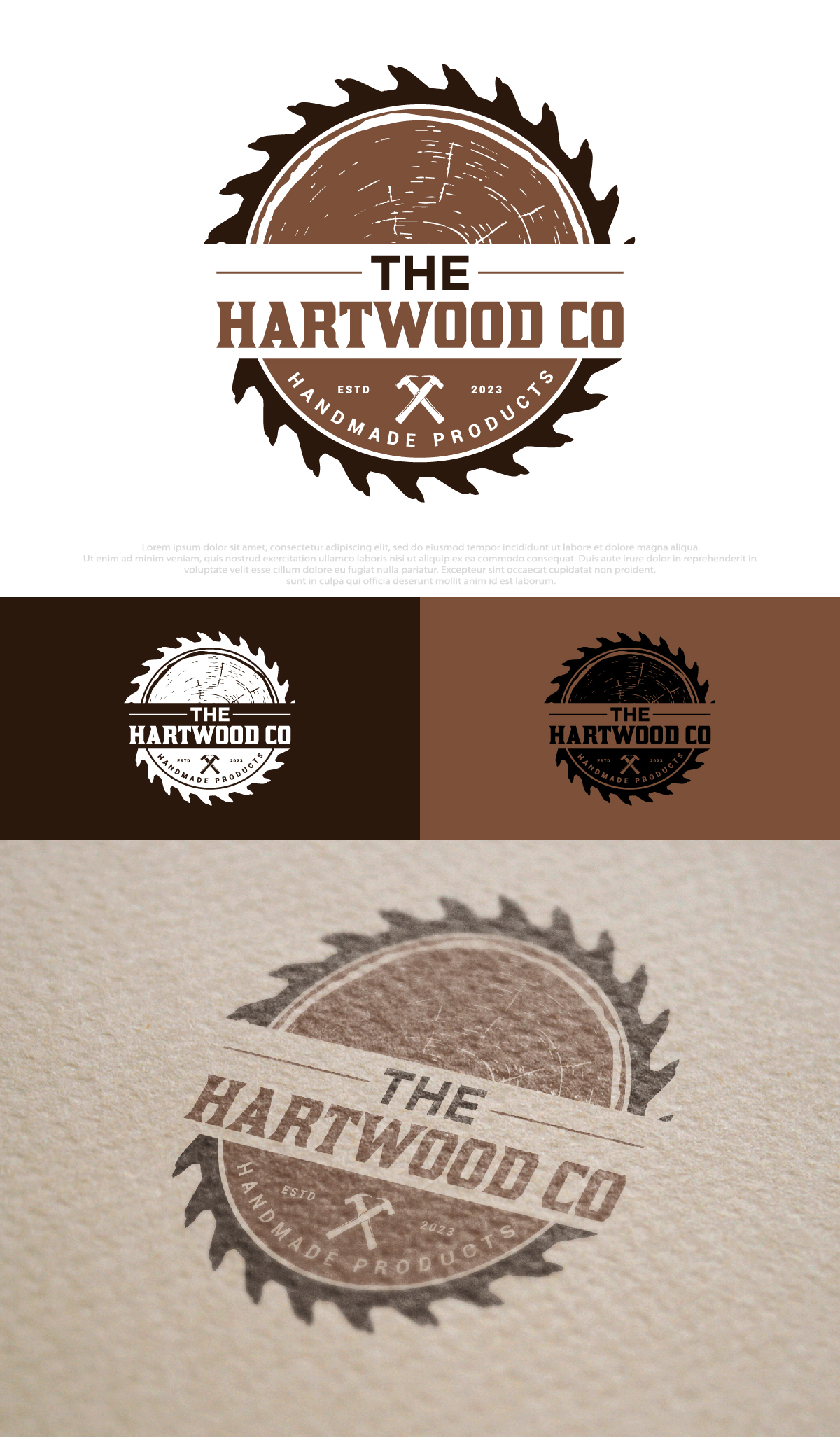 Design de Logo par DesignLima pour The Hartwood Co. | Design #31758464