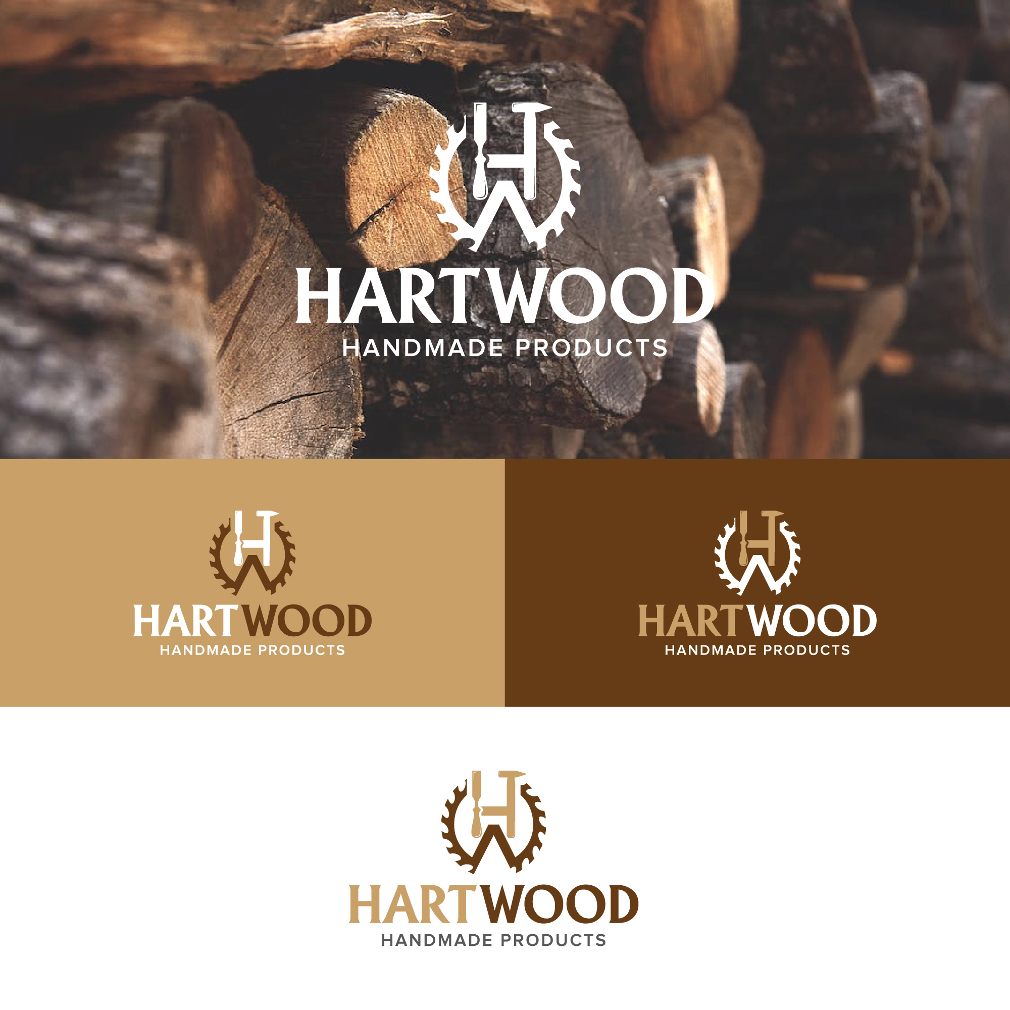 Logo Design by Maxo-Biz for The Hartwood Co. | Design #31768775