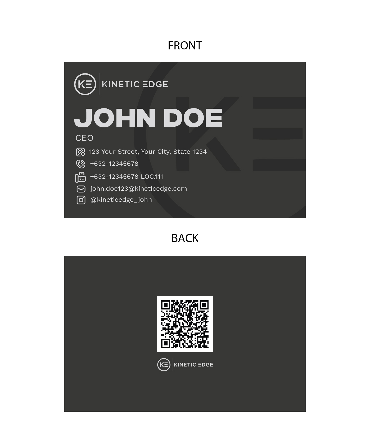 Diseño de Tarjeta de Presentación por SJL Designs para este proyecto | Diseño #31769311
