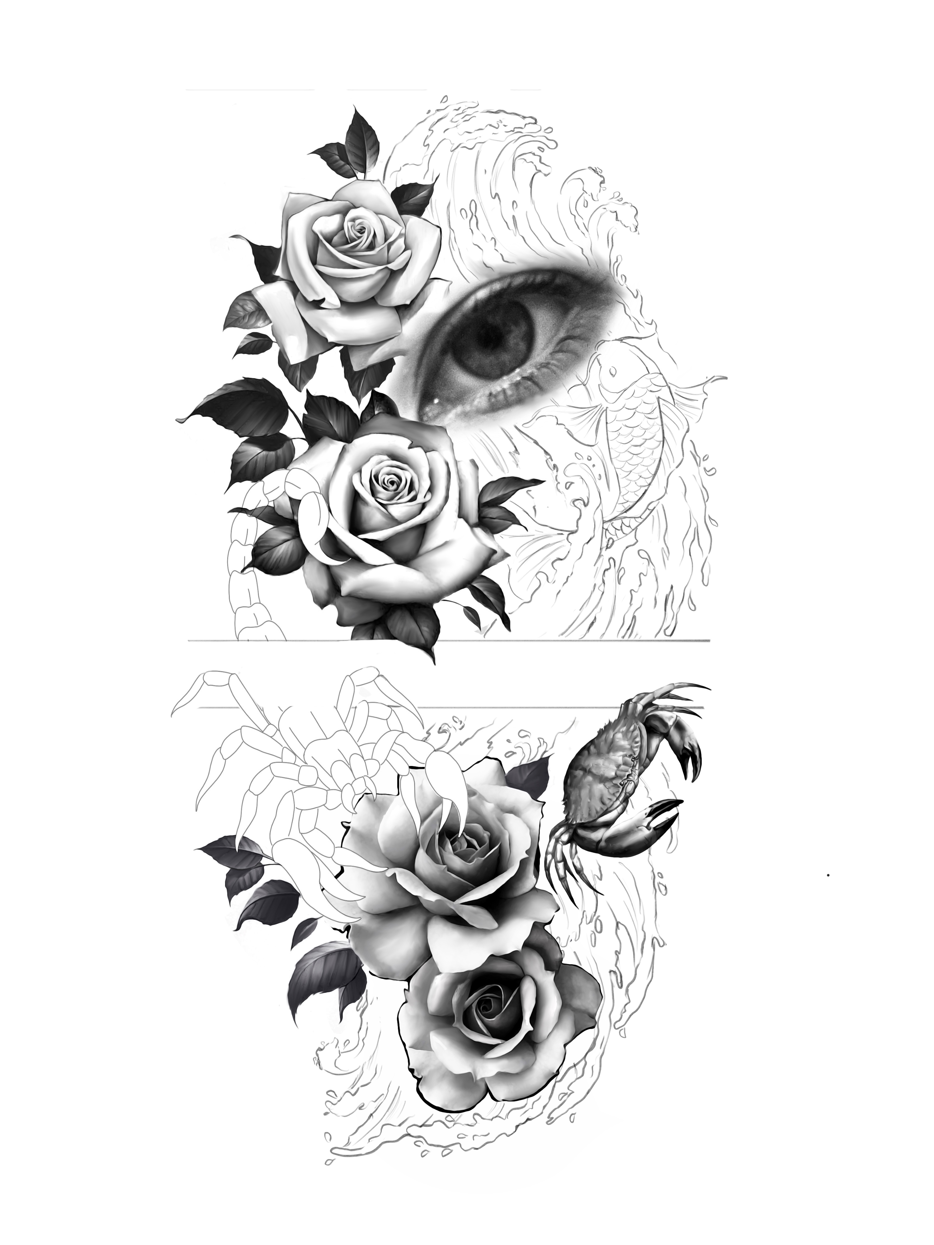 Tattoo Design by ELAMANTS for this project | Design #31823611