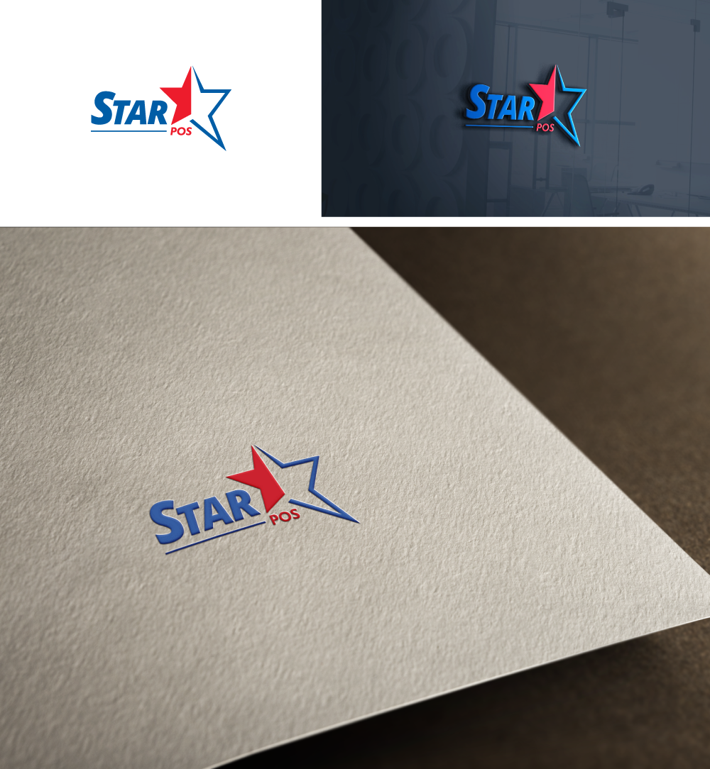 Logo Design by colordodge for Star POS | Design #31760025