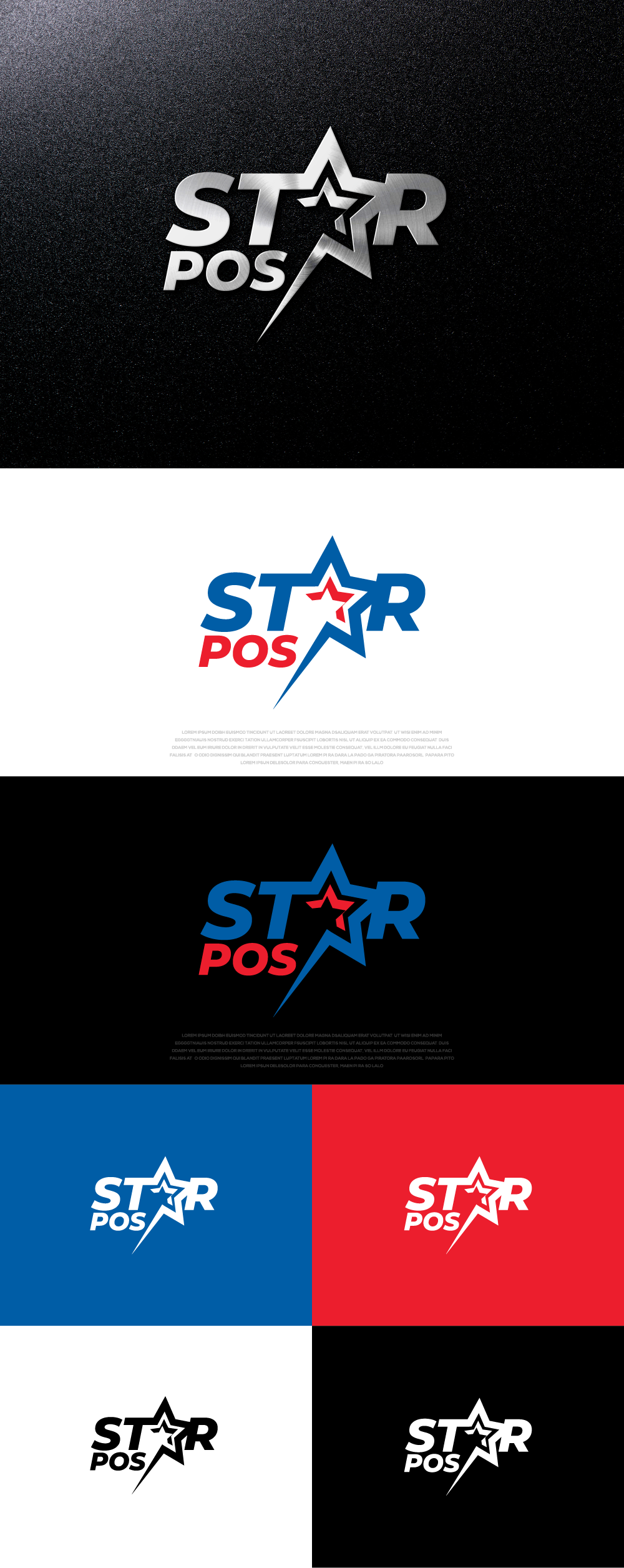 Logo Design by AlphabetZero.co.uk for Star POS | Design #31775504