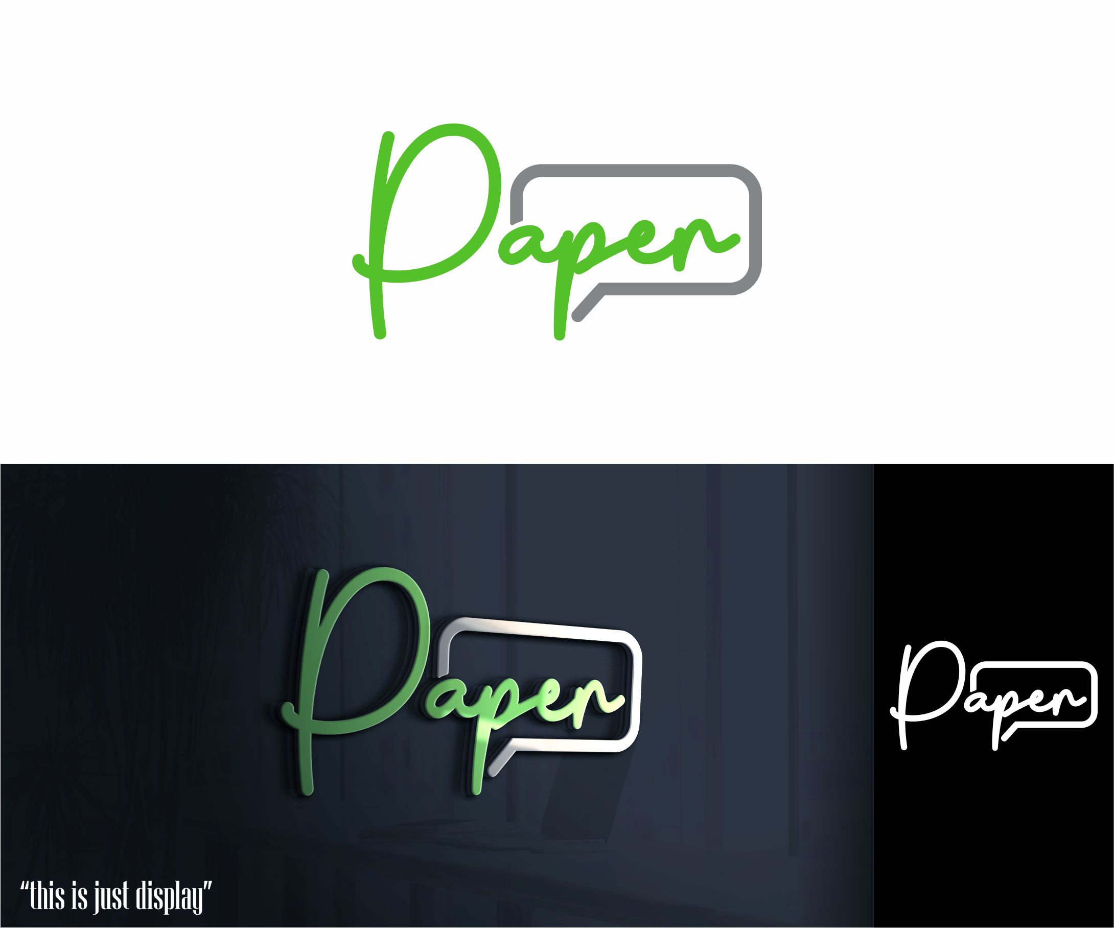 Logo Design by alkaline for Paper Messenger, LLC | Design #31754737