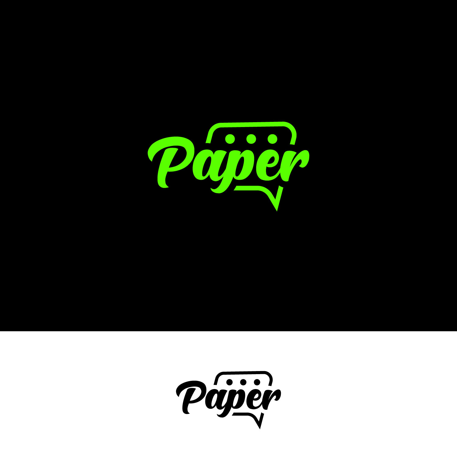 Logo Design by webeezine for Paper Messenger, LLC | Design #31770200