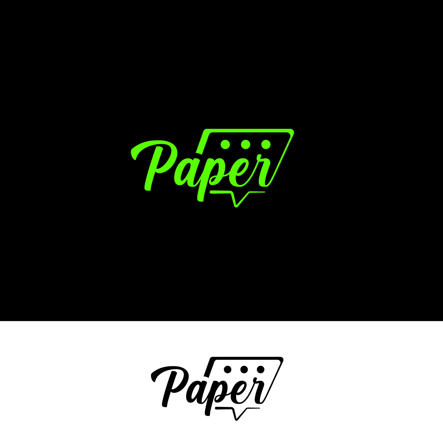 Logo Design by webeezine for Paper Messenger, LLC | Design #31770201