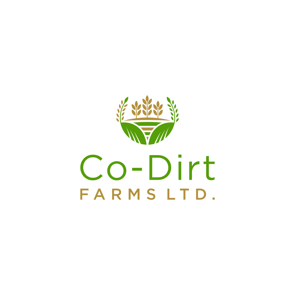 Logo Design by Kaze56 for Co-Dirt Farms Ltd | Design #31753663