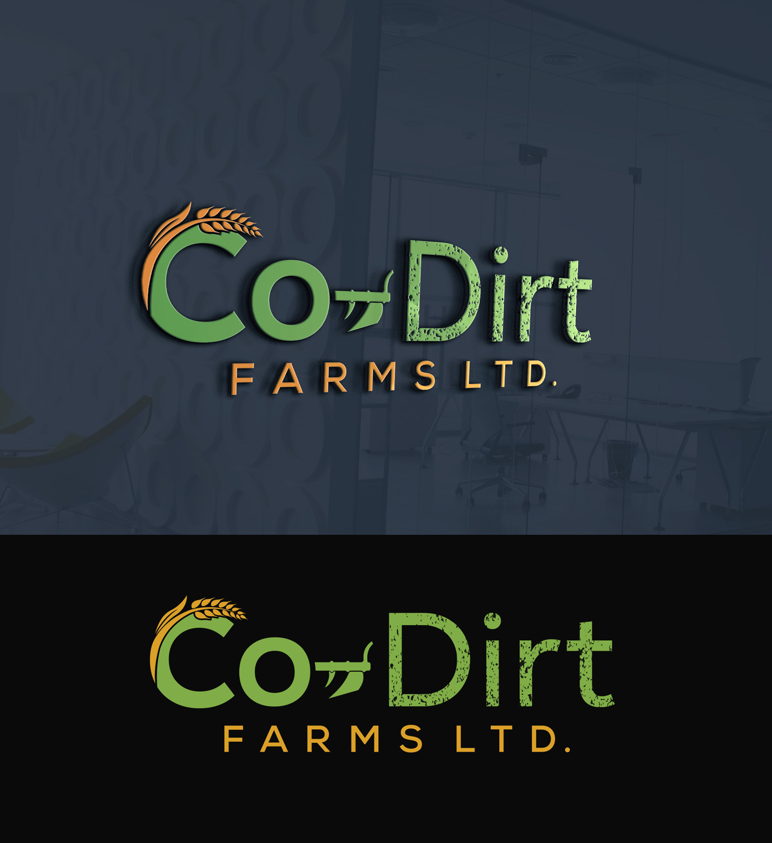 Design de Logo par M Art & Design pour Co-Dirt Farms Ltd | Design #31758171