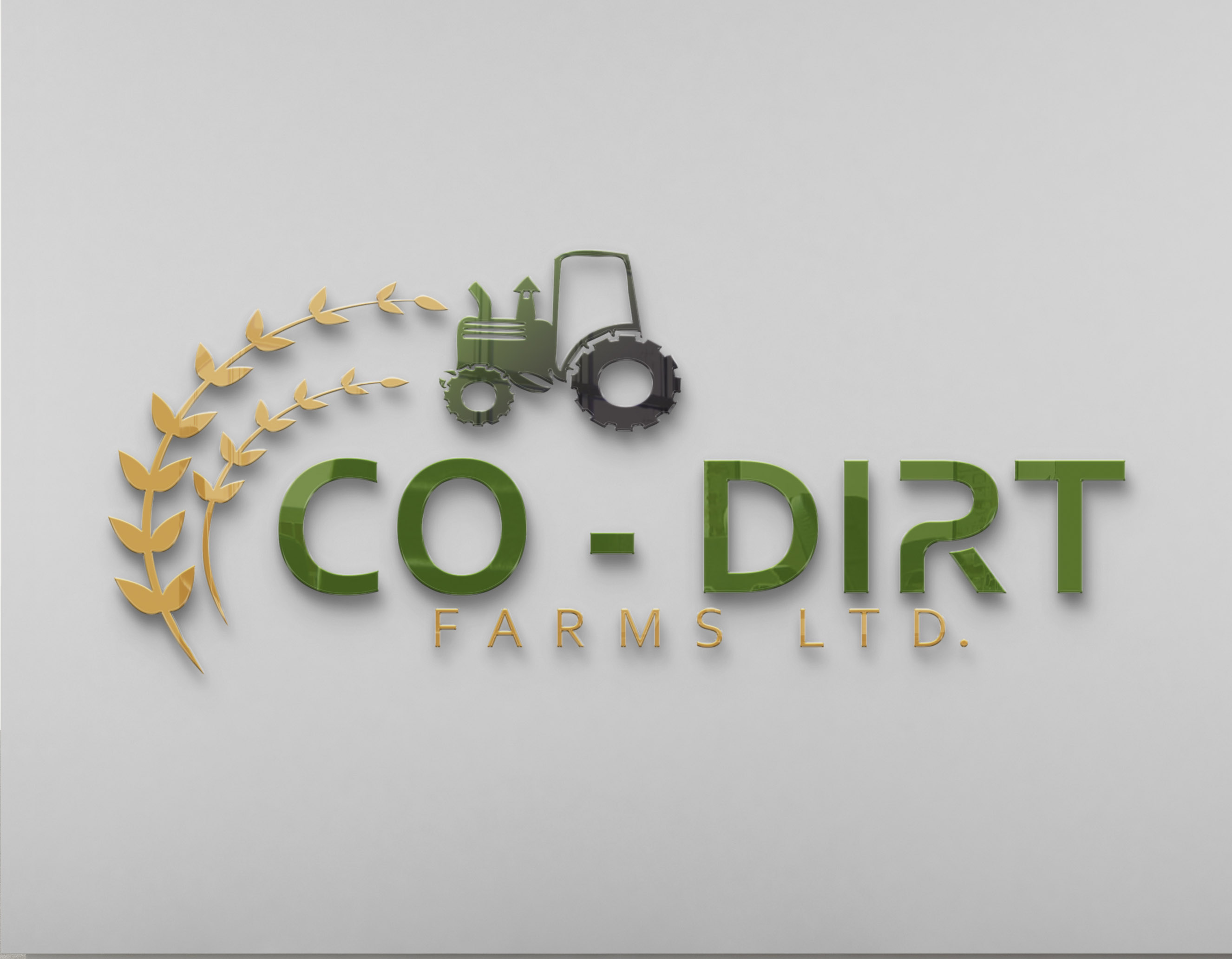 Logo Design by aplomb_ for Co-Dirt Farms Ltd | Design #31768527