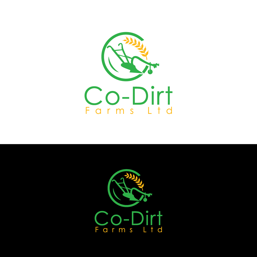 Logo Design by YourLogoMaster for Co-Dirt Farms Ltd | Design #31760366