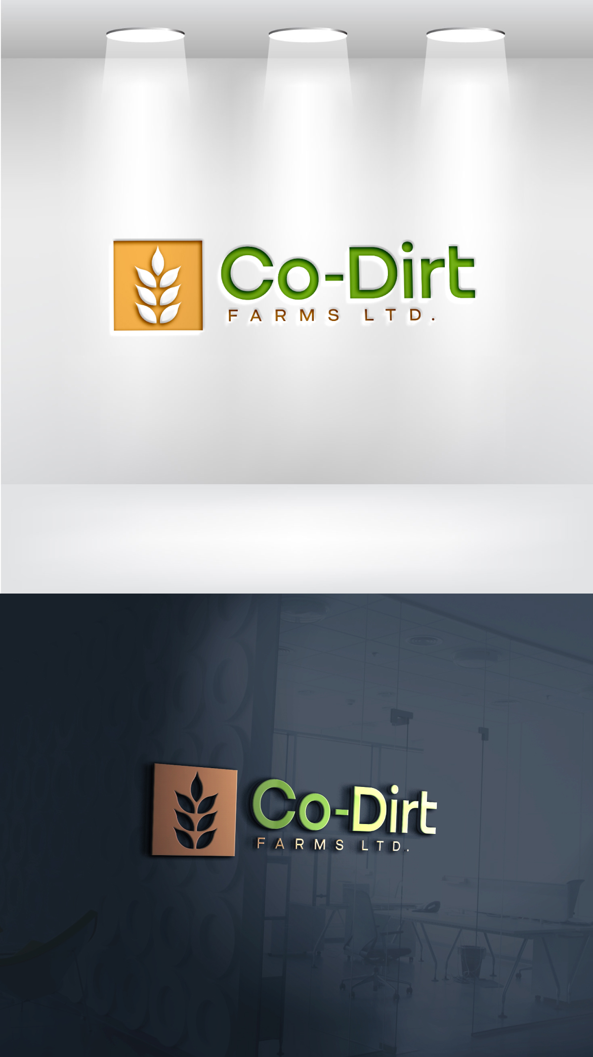 Logo Design by apik. for Co-Dirt Farms Ltd | Design #31755019