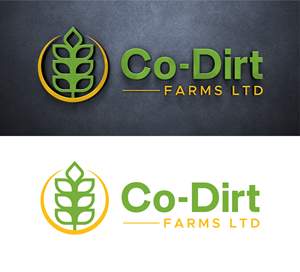 Logo Design by John Mark Arts for Co-Dirt Farms Ltd | Design #31760688