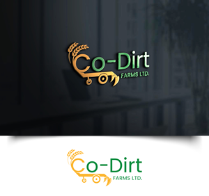 Logo Design by ecorokerz for Co-Dirt Farms Ltd | Design: #31767628