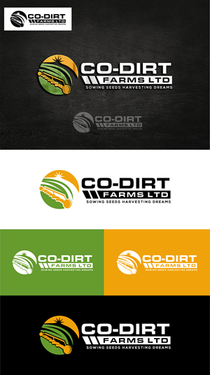 Logo Design by Ayub Zafar for Co-Dirt Farms Ltd | Design: #31757610