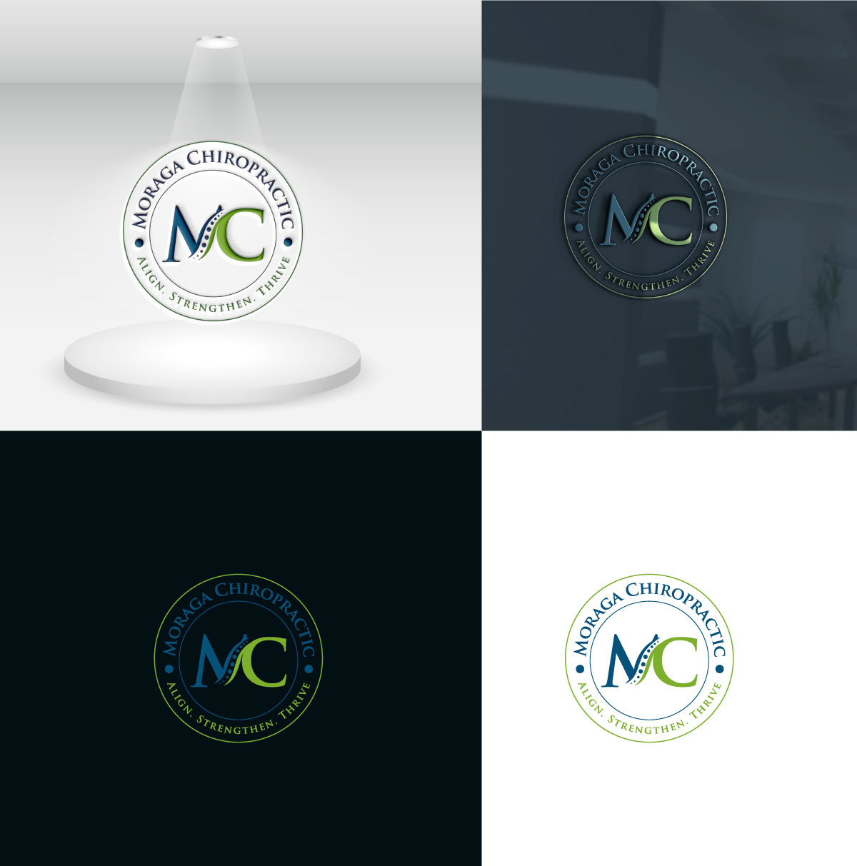 Diseño de Logo por ayanpixel para Moraga Chiropractic | Diseño #31762362