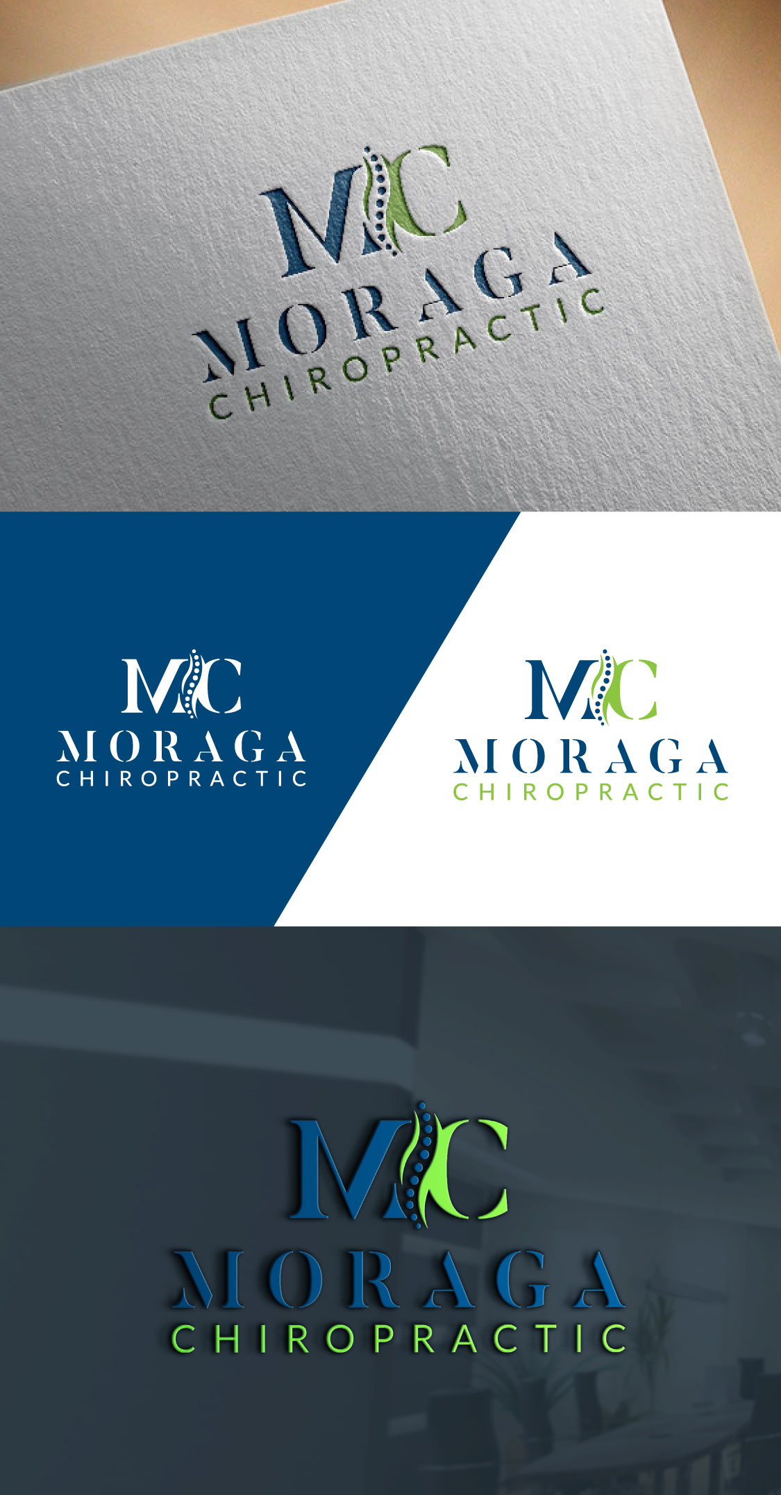 Logo Design by MMM2 for Moraga Chiropractic | Design #31763583