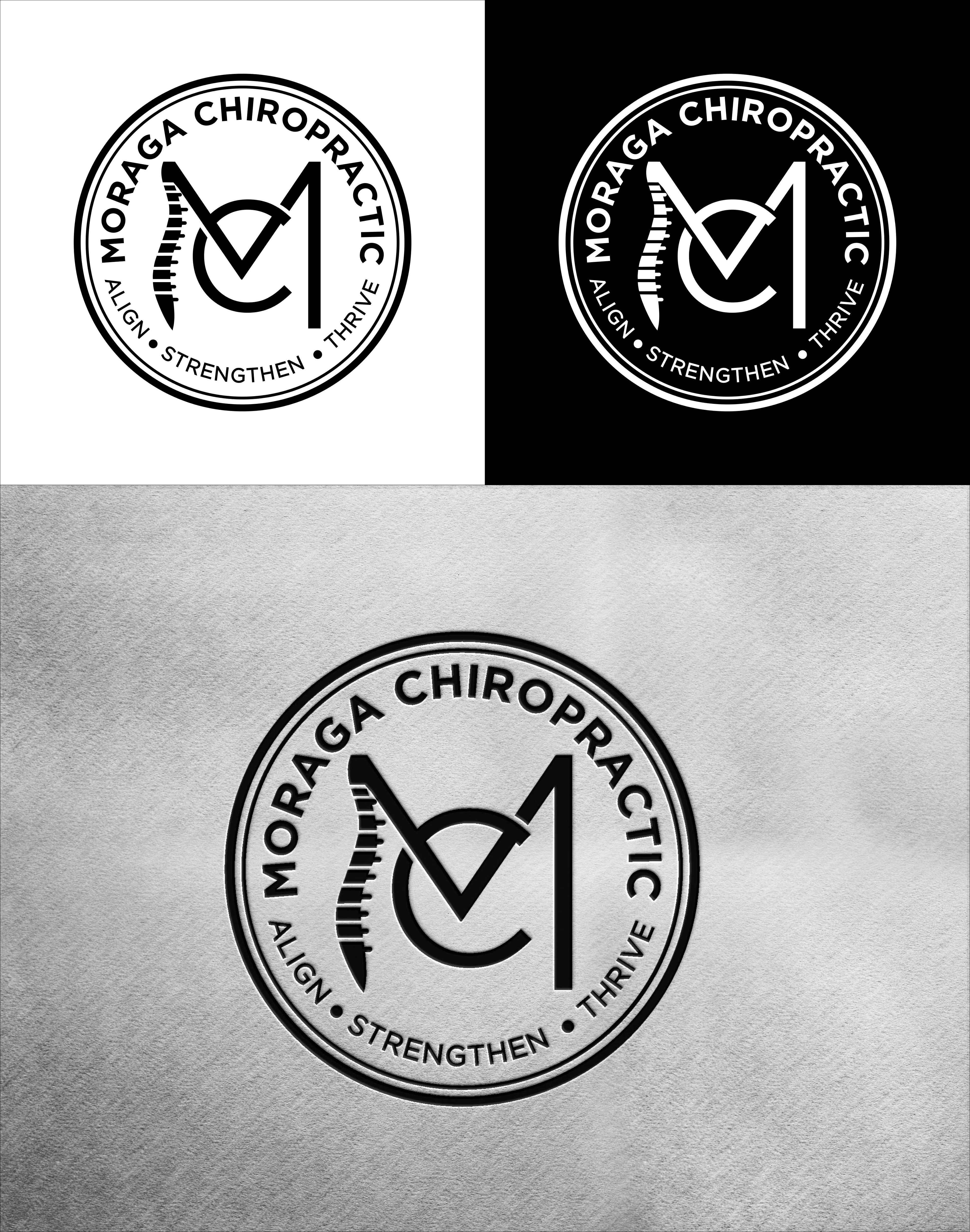 Logo Design by GambarSERU for Moraga Chiropractic | Design #31760257