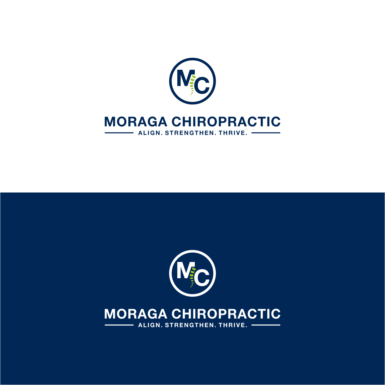 Logo Design by Kaze56 for Moraga Chiropractic | Design #31762240