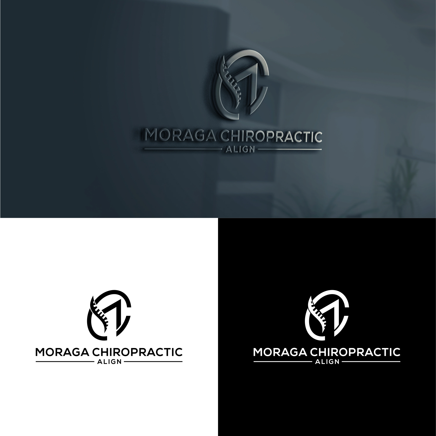 Diseño de Logo por dodobakauu para Moraga Chiropractic | Diseño #31764631