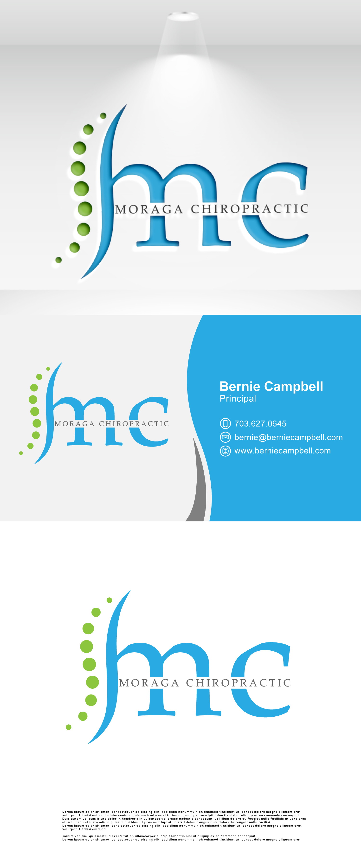 Logo Design by 100%design for Moraga Chiropractic | Design #31760520