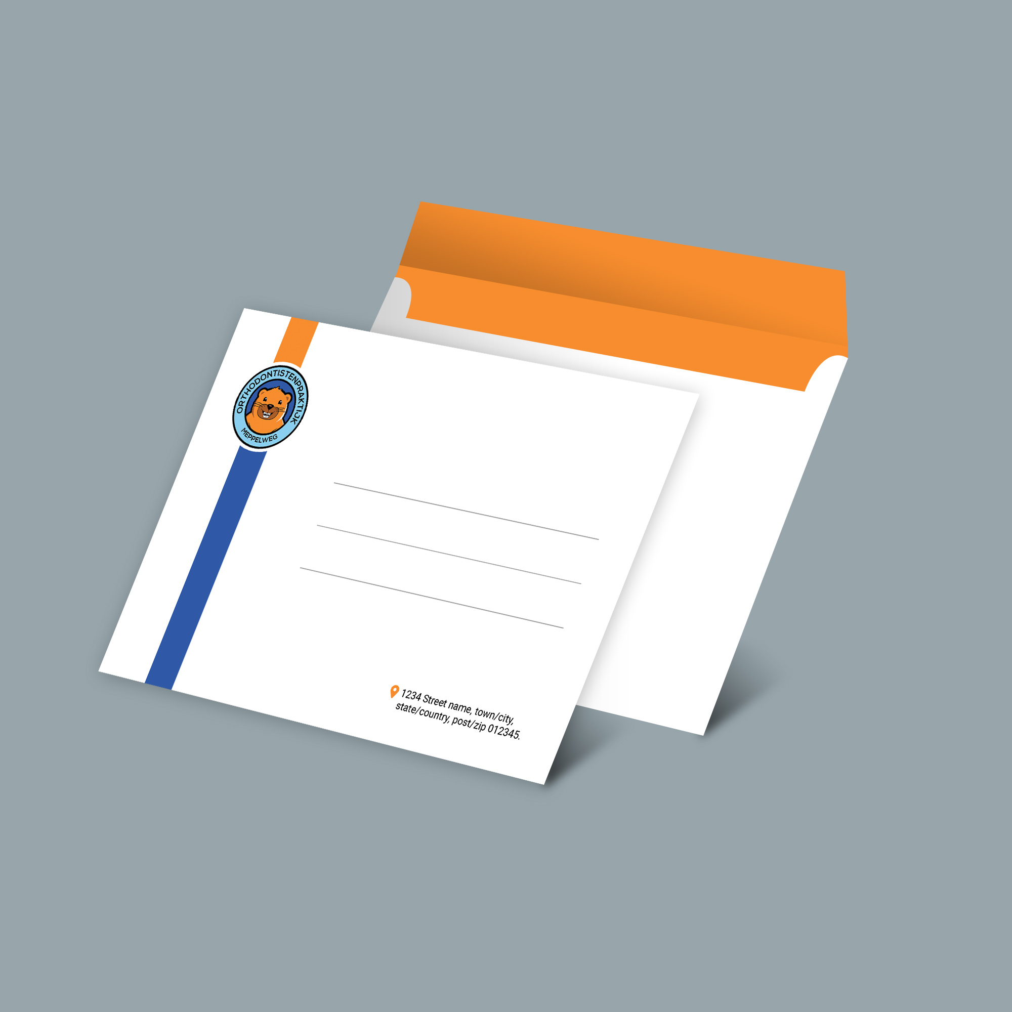 Envelope Design by BLUE WINGS for this project | Design #31835128