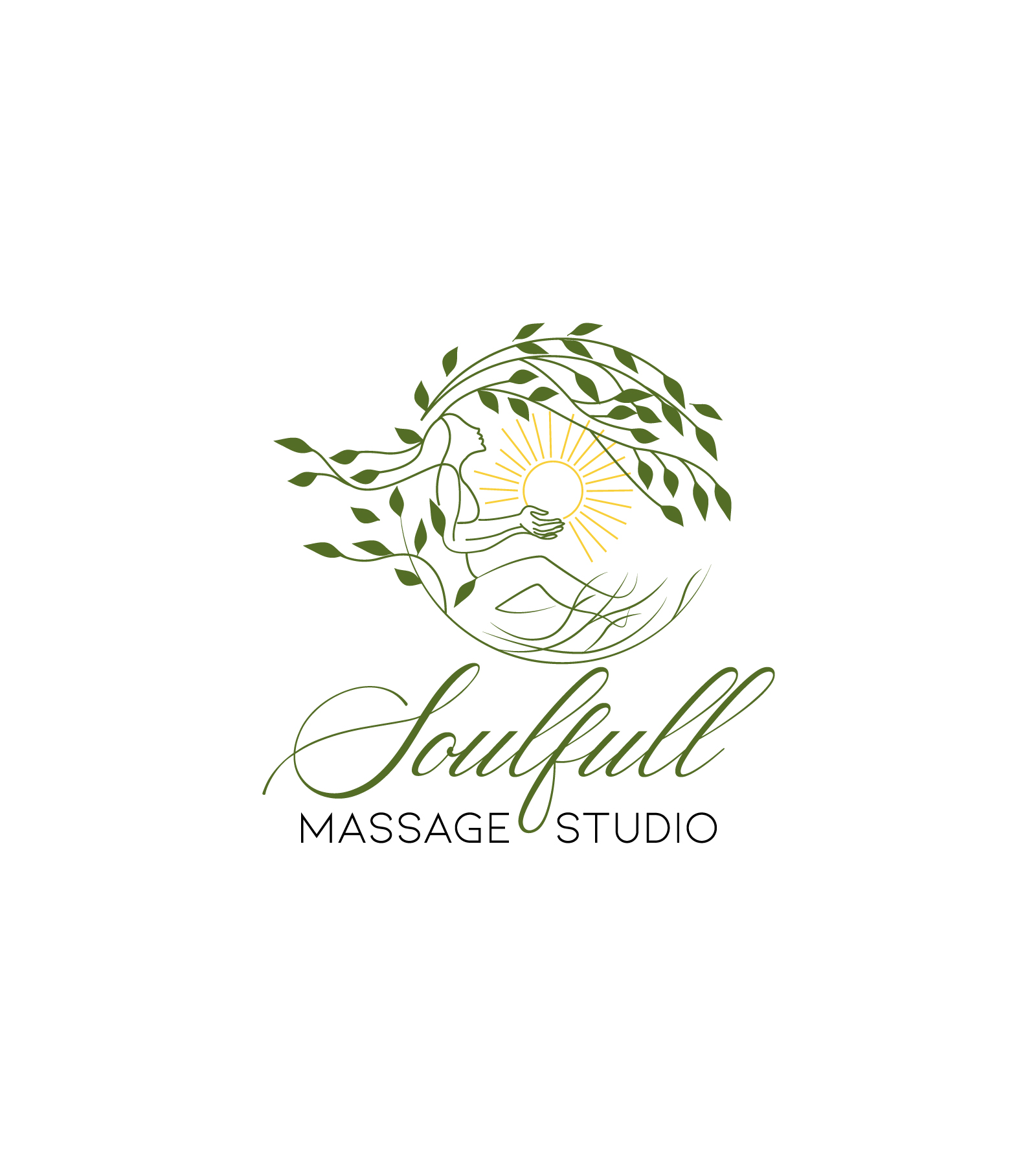 Logo Design by Farhad Kreative for Soulfull Massage Studio | Design #31784491