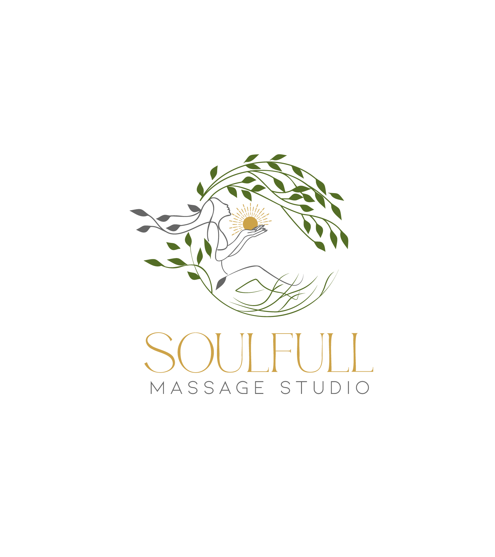 Diseño de Logo por Farhad Kreative para Soulfull Massage Studio | Diseño #31785211