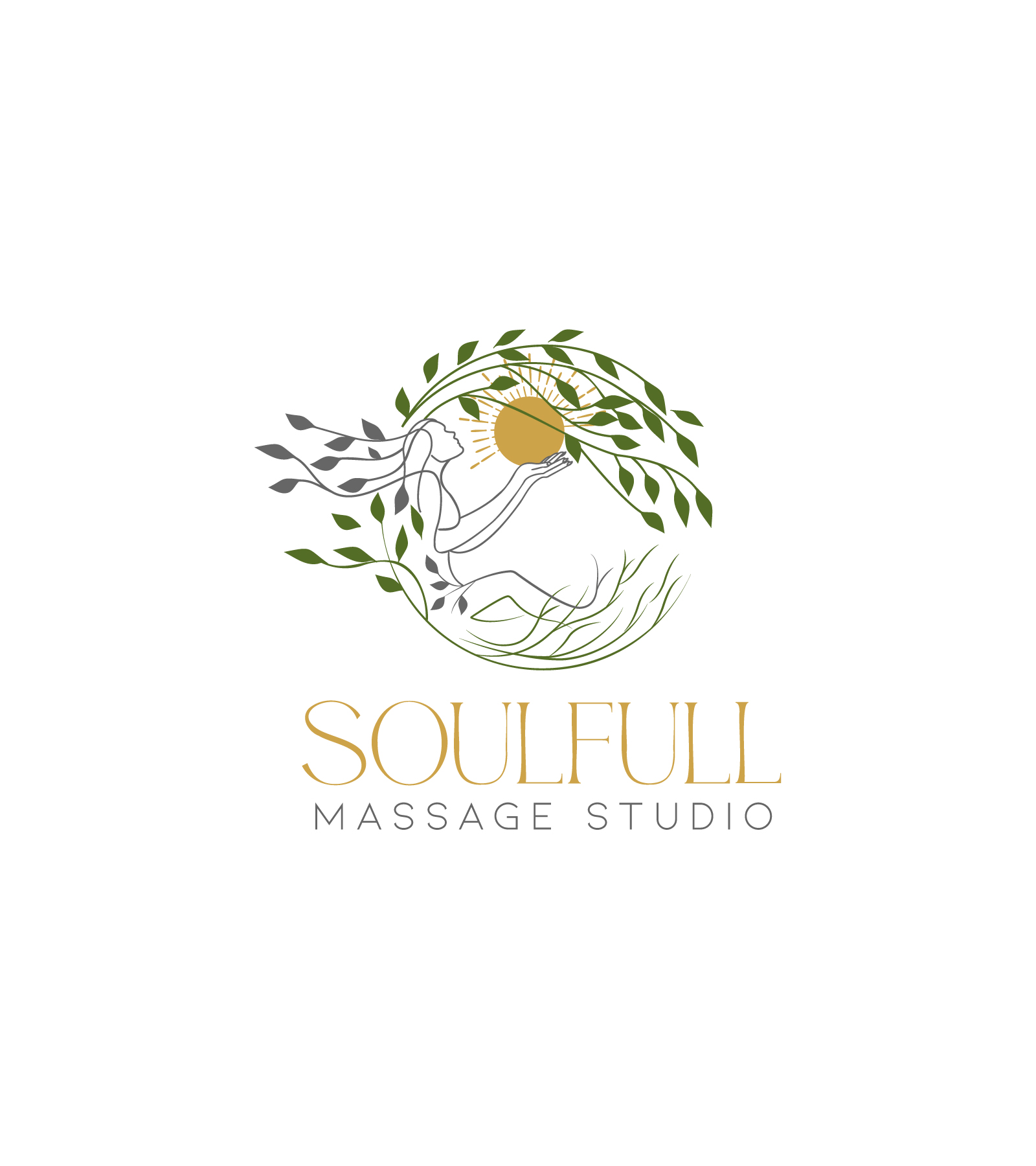 Diseño de Logo por Farhad Kreative para Soulfull Massage Studio | Diseño #31793265