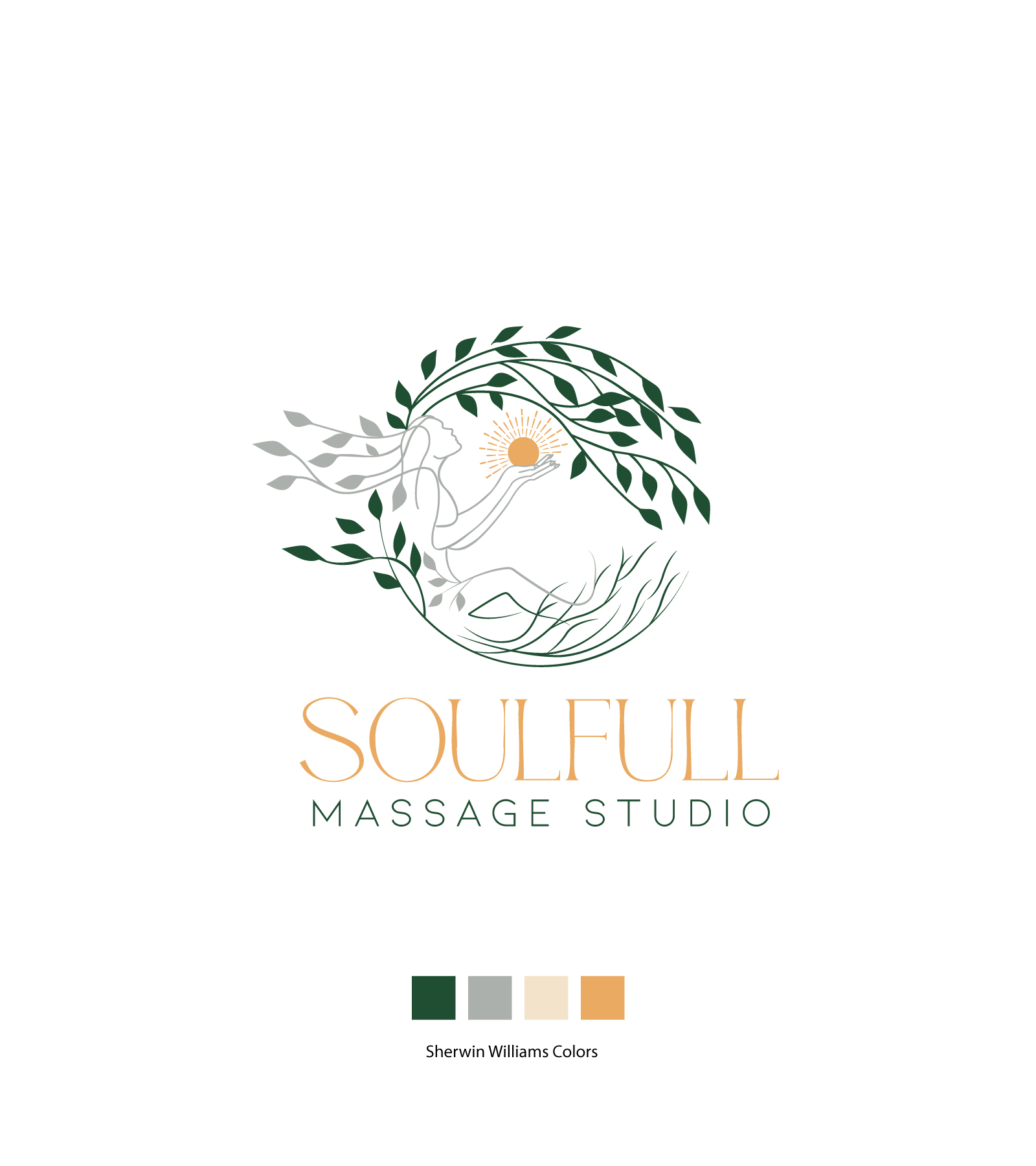 Diseño de Logo por Farhad Kreative para Soulfull Massage Studio | Diseño #31802657