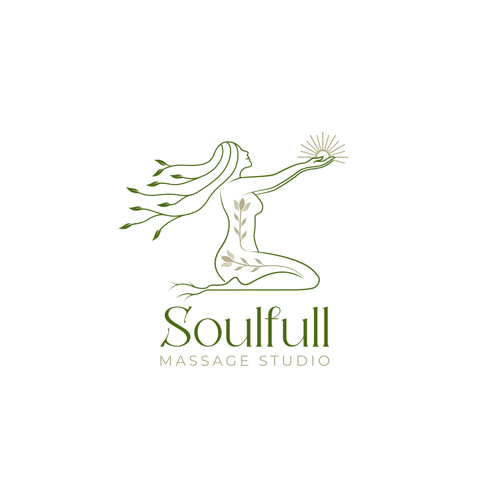 Diseño de Logo por Altans para Soulfull Massage Studio | Diseño #31779566
