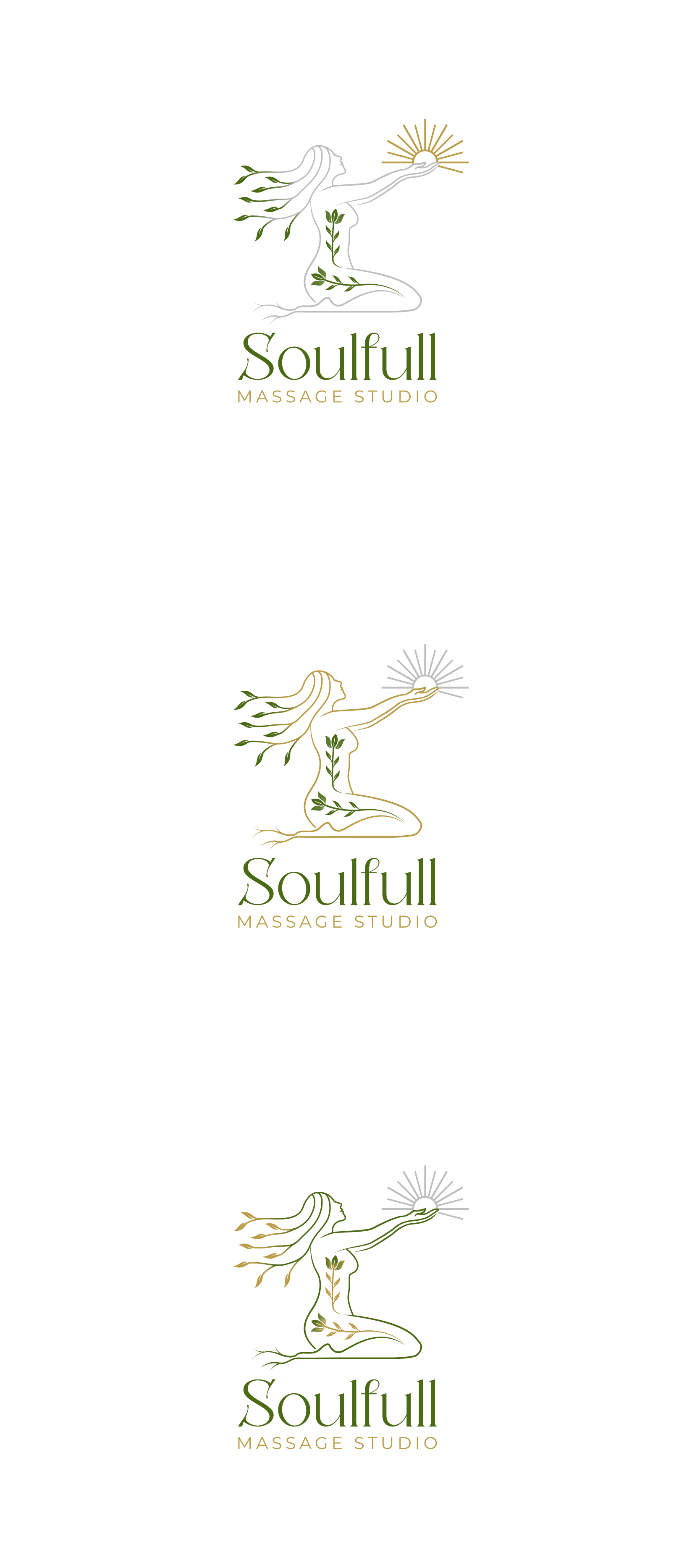 Diseño de Logo por Altans para Soulfull Massage Studio | Diseño #31779989