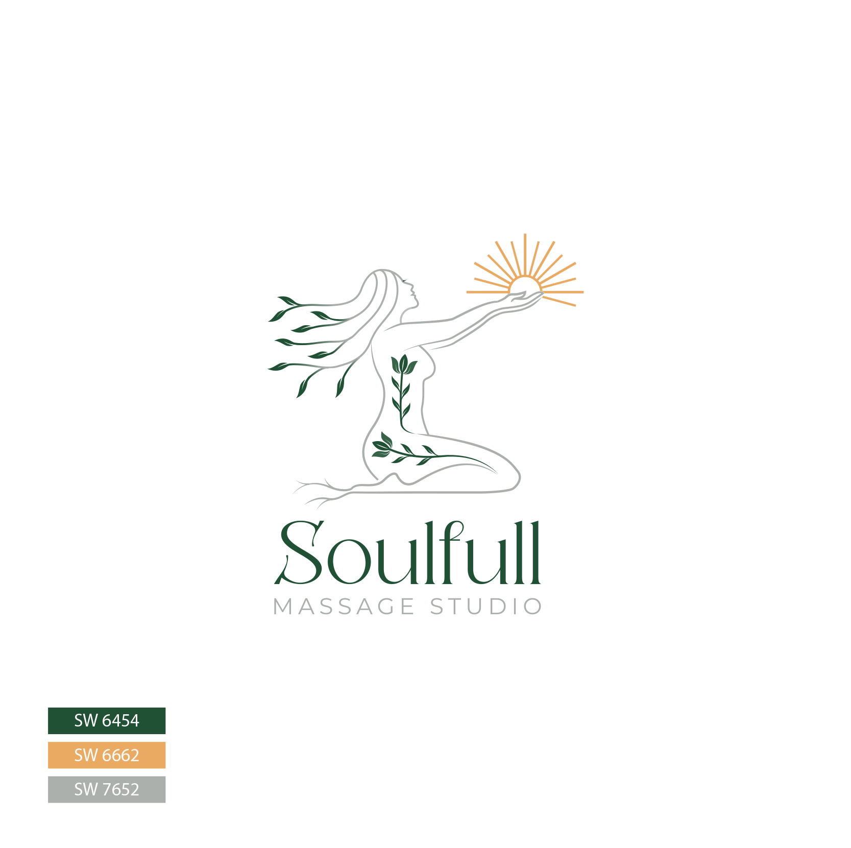 Diseño de Logo por Altans para Soulfull Massage Studio | Diseño #31802375