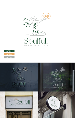 Logo Design by Altans for Soulfull Massage Studio | Design: #31811530